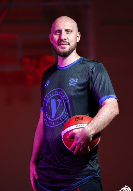 Founder Alexandru Maki Ararau of Dubai Vampires Basketball Club